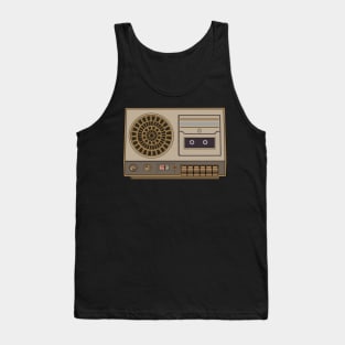 cassette player in the style of the 80s Tank Top